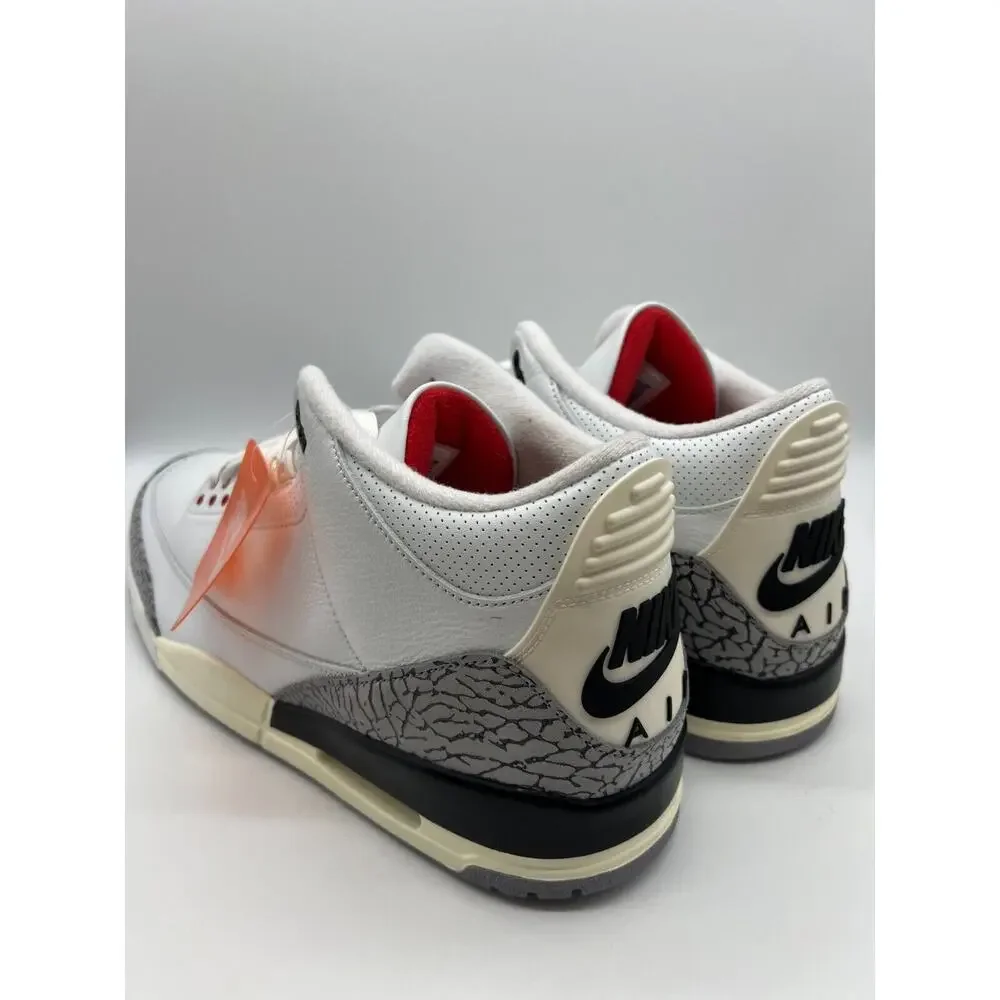 Nike Air Jordan 3 Retro White Cement Reimagined DN3707-100 Mens Size 18 New